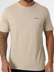 Pepe Jeans pánské béžové tričko Contrast - L (836)