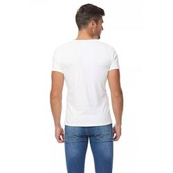 Pepe Jeans pánské smetanové tričko Barrington - S (814)