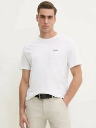 Pepe Jeans pánské bílé tričko Contrast - S (803)