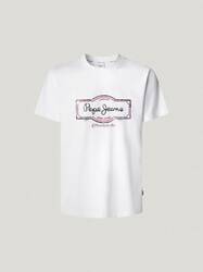 Pepe Jeans pánské bílé tričko Daxton - S (800)