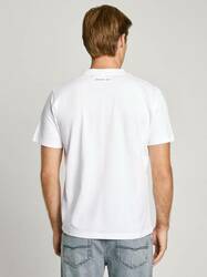Pepe Jeans pánské bílé tričko Daxton - S (800)