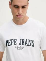 Pepe Jeans pánské bílé tričko Derril - L (800)
