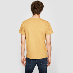Pepe Jeans pánské hořčicové tričko Kenth - L (190)