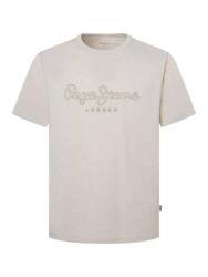 Pepe Jeans pánské krémové tričko  - S (803)