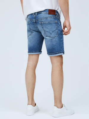 Pepe Jeans pánské modré džínové šortky Hatch - 29 (000)