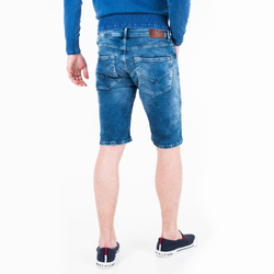 Pepe Jeans pánské modré džínové šortky Track - 30 (000)