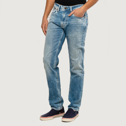 Pepe Jeans pánské modré džíny Hatch - 32/34 (0)