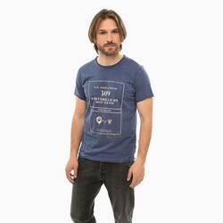 Pepe Jeans pánské modré tričko Cocos - M (539)