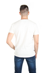 Pepe Jeans pánské smetanové tričko Wonton - S (808)