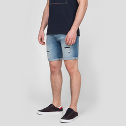 Pepe Jeans pánské světle modré džínové šortky - 34 (000)