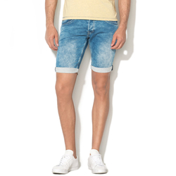 Pepe Jeans pánské světle modré džínové šortky Track
