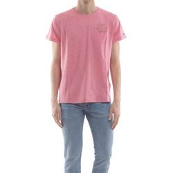 Pepe Jeans pánské světle růžové tričko Pennent - XL (325)