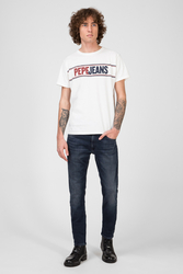 Pepe Jeans pánské tmavě modré džíny Stanley Night - 33/34 (000)