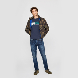 Pepe Jeans pánské tmavě modré tričko Kelian - S (584)