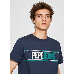 Pepe Jeans pánské tmavě modré tričko Kelian - L (584)