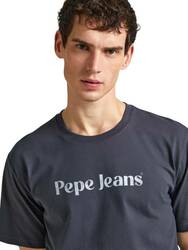 Pepe Jeans pánské tmavě šedé tričko - XXL (977)