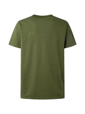 Pepe Jeans pánské zelené tričko TASHER  - L (732)