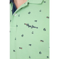 Pepe Jeans pánské zelené polo Sergio - S (625)