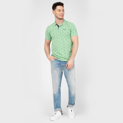 Pepe Jeans pánské zelené polo Sergio - S (625)