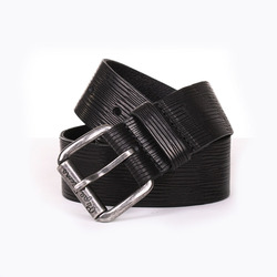 Pepe Jeans pánský černý pásek Alton - 95 (999)