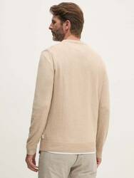 Pepe Jeans pánský béžový svetr NEW ANDRE  - L (840)