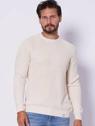 Pepe Jeans pánský krémový svetr  - M (804)