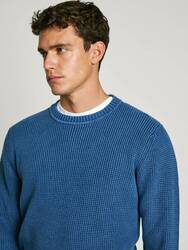Pepe Jeans pánský modrý svetr Maddox - XL (562)