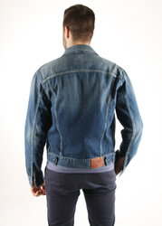 Pepe Jeans pánská tmavě modrá džínová bunda  - M (000)