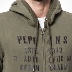 Pepe Jeans pánská zelená mikina Bridge - S (745)