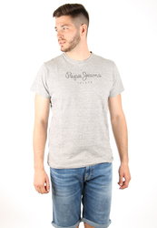 Pepe Jeans pánské šedé žíhané tričko  - S (913)