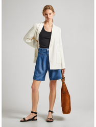 Pepe Jeans dámské krémové sako - XS (810)