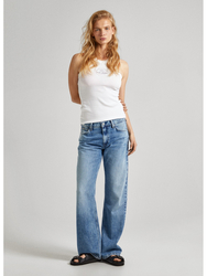 Pepe Jeans dámské bílé tílko Kate - XS (800)