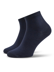 Tommy Hilfiger dámské tmavě modré ponožky 2pack - 39 (MIDNIGHT)