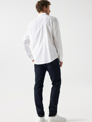 Salsa Jeans pánská bílá košile - XXL (001)