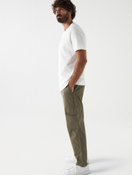 Salsa Jeans pánské krémové tričko - L (010)