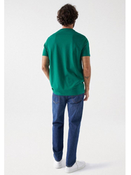 Salsa Jeans pánské zelené tričko - L (510)