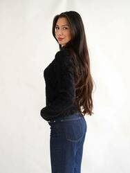 Salsa Jeans dámský černý svetr - M (0)