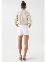 Salsa Jeans dámské bílé šortky - 28 (001)