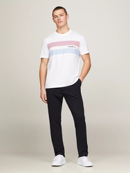 Tommy Hilfiger pánské bílé tričko - XXL (YBR)