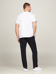 Tommy Hilfiger pánské bílé tričko - XXL (YBR)