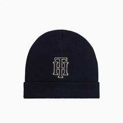 Tommy Hilfioger dámská tmavě modrá čepice Beanie