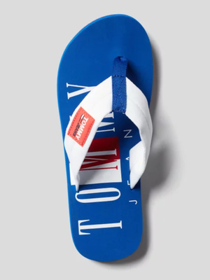 Tommy Jeans pánské modré žabky - 44 (C65)