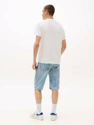 Tommy Jeans pánské bílé tričko - S (YBL)