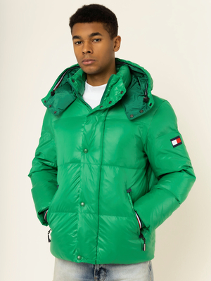 Tommy Hilfiger pánský zelený bomber - L (LGZ)