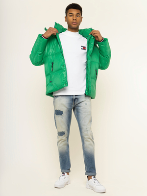 Tommy Hilfiger pánský zelený bomber - L (LGZ)