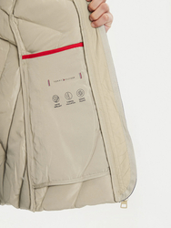 Tommy Hilfiger dámská béžová bunda - XS (AEG)