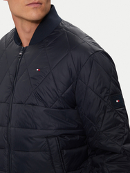 Tommy Hilfiger pánská tmavě modrá bunda bomber - M (DW5)
