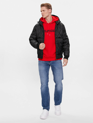 Tommy Hilfiger pánská černá bunda - XXL (BDS)