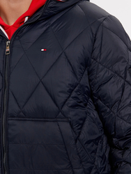 Tommy Hilfiger pánská tmavě modrá bunda - XXL (DW5)