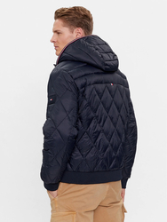 Tommy Hilfiger pánská tmavě modrá bunda - XXL (DW5)